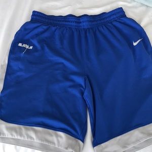 Lebron James Nike Dri Fit shorts